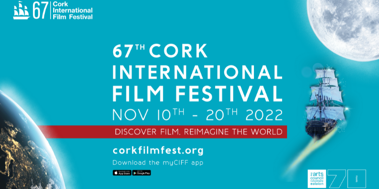 Marketing poster for Cork International Film Festival 2022